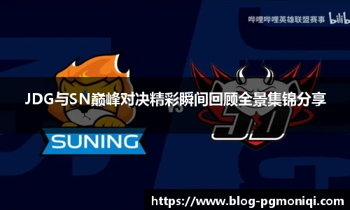 JDG与SN巅峰对决精彩瞬间回顾全景集锦分享